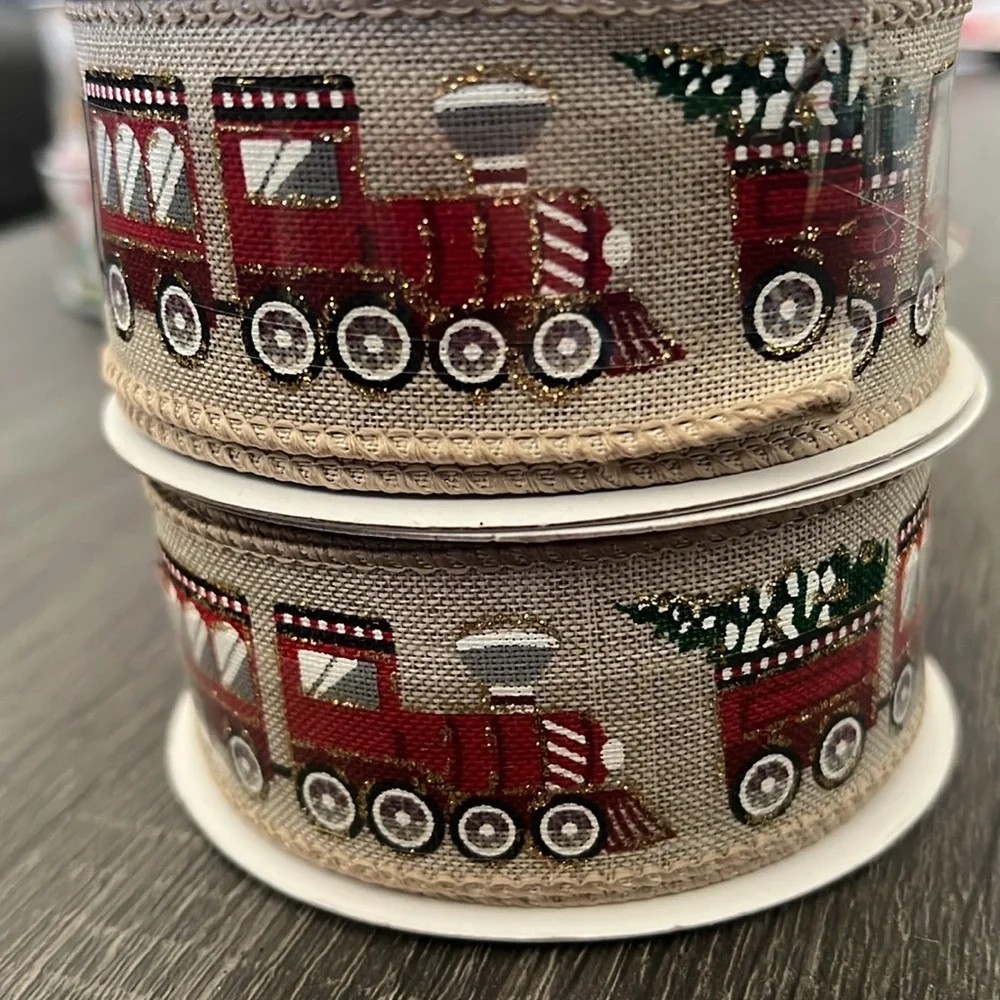 Festive Train Ribbon - Picture 4 of 4
